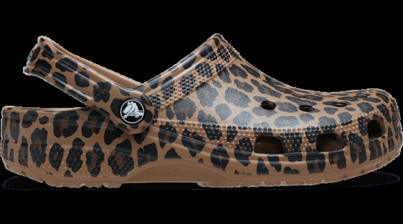Crocs Classic Animal Clog - Sepia/Leopard